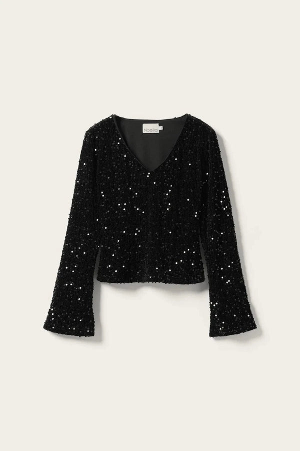 Noella Lucille Top - Black