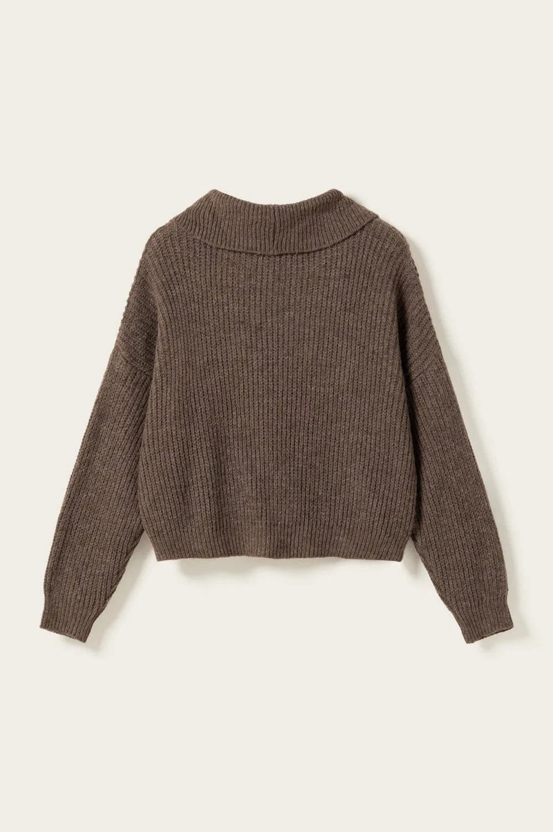 Noella Lesia Knit - Timber Wolf Melange