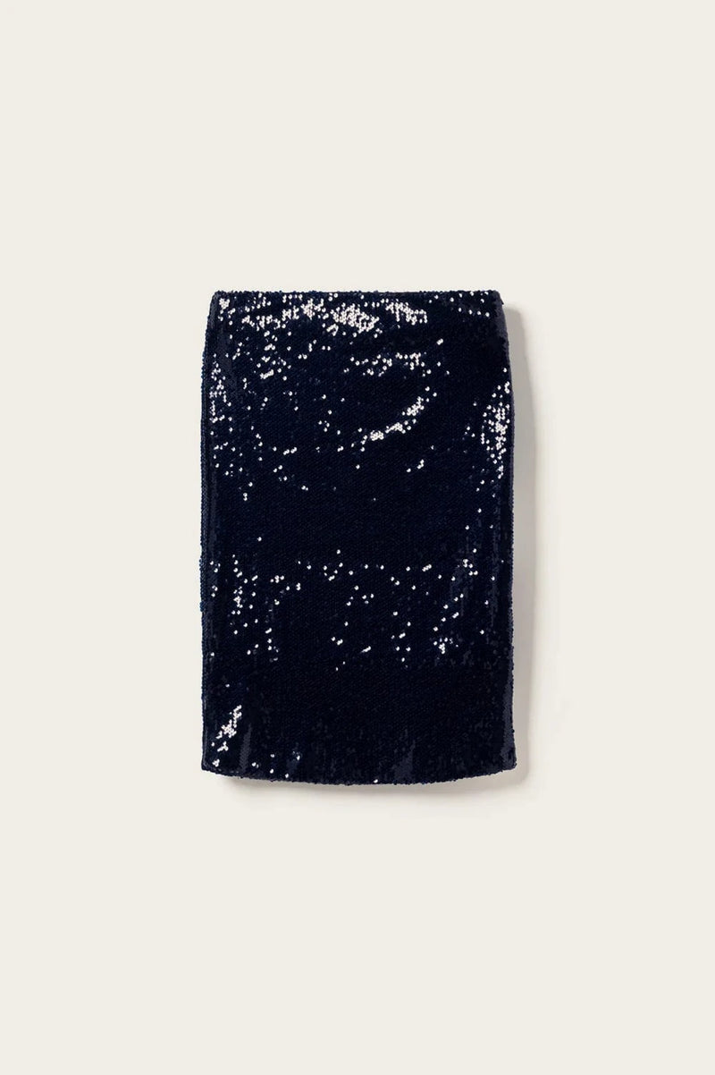 Noella Kayden Long Skirt - Navy