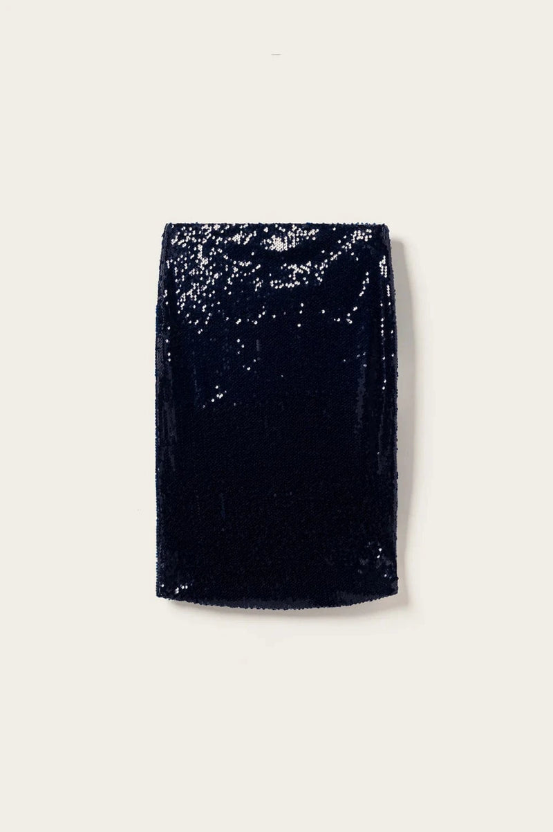 Noella Kayden Long Skirt - Navy