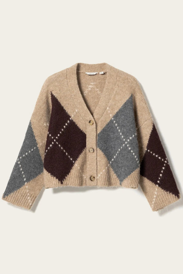 Noella N-Laiana Knit Cardigan - Sand Malange