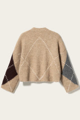 Noella N-Laiana Knit Cardigan - Sand Malange