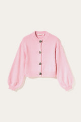Noella N-Miley Knit Cardigan - Baby Pink