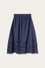 Norella N-Marisol skirt - Dusty Blue