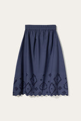 Norella N-Marisol skirt - Dusty Blue
