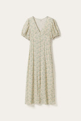 Noella N-Lilith SS Maxi Dress - Dolley Yellow Print
