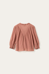 Noella N-Marin Blouse - Red Clay