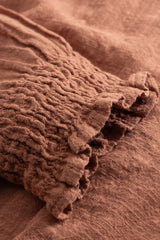 Noella N-Marin Blouse - Red Clay