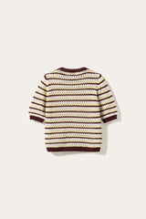 Noella N-Maylin Knit - Dina Brown Stripe