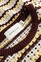 Noella N-Maylin Knit - Dina Brown Stripe