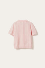 Noella N-Mecca Knit Polo - Baby Pink
