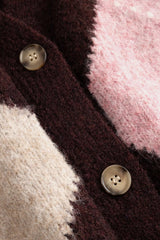 Noella N-Laiana Knit Cardigan - Winetasting Mix