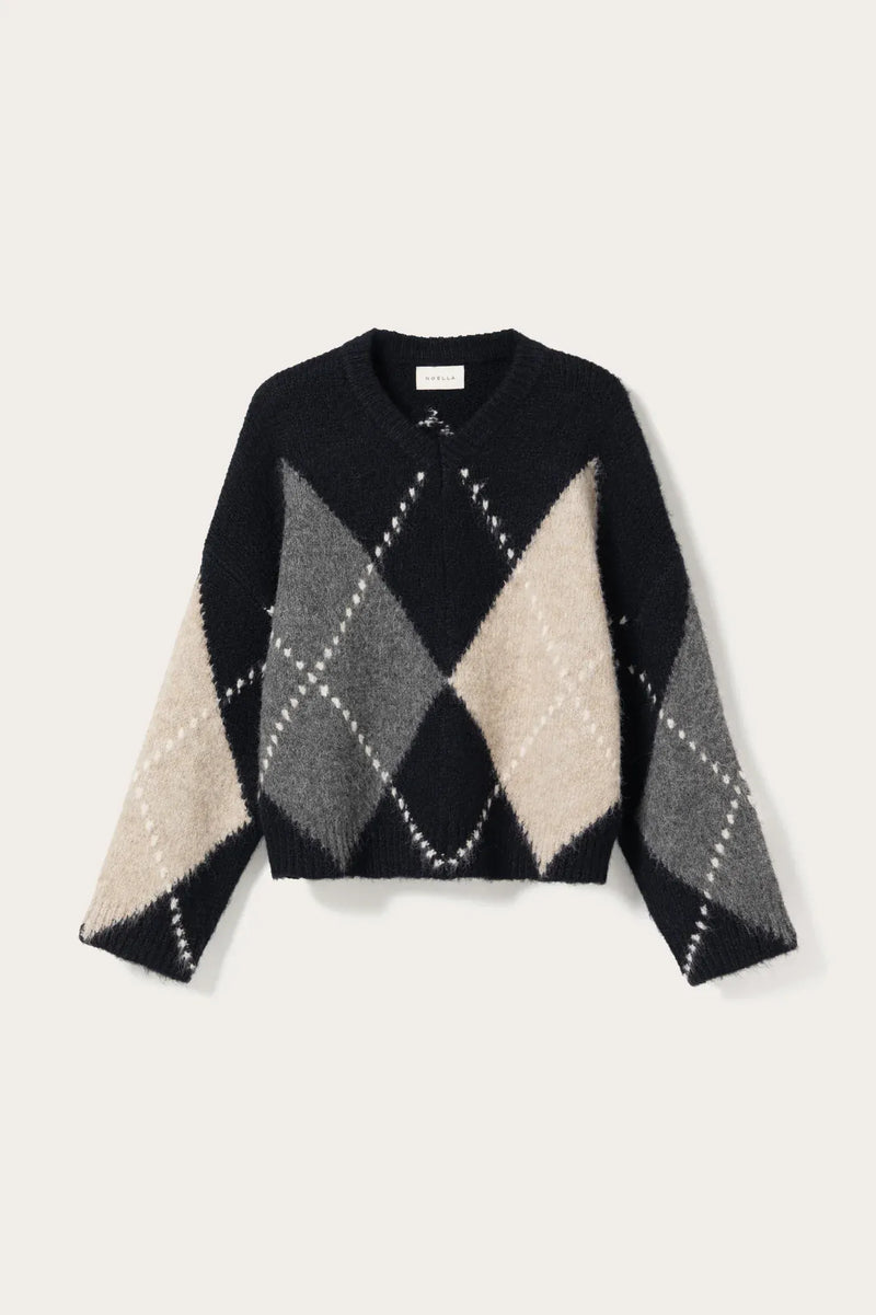 Noella Lai Knit - Navy Mix