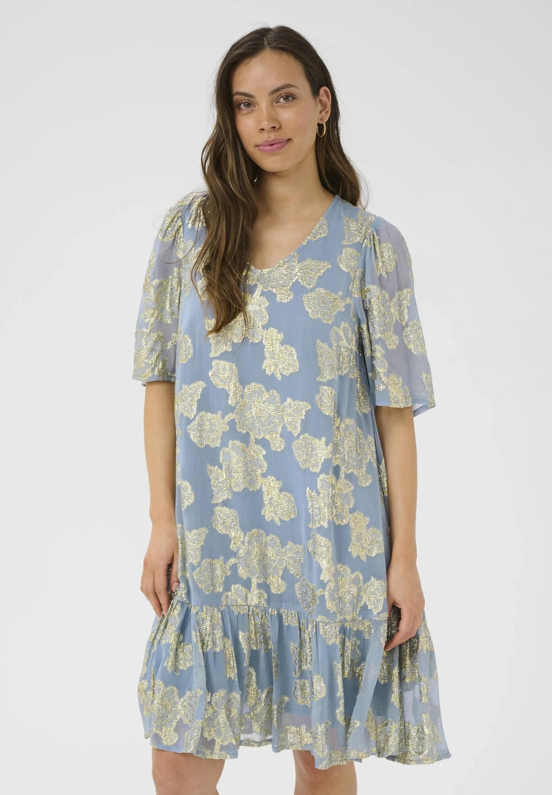 Culture Floi Dress - Forever Blue