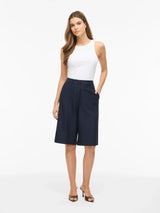 Vila Catalina Hw Shorts  - Navy