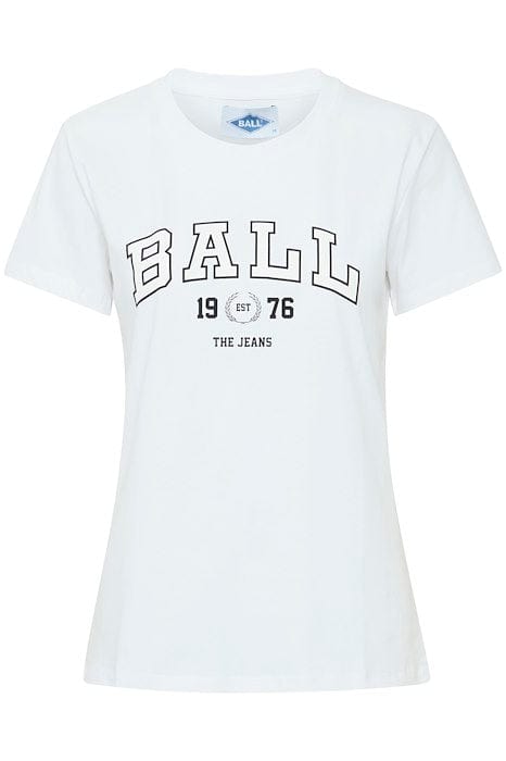 Ball J. Elway Women T-shirt - Bright White