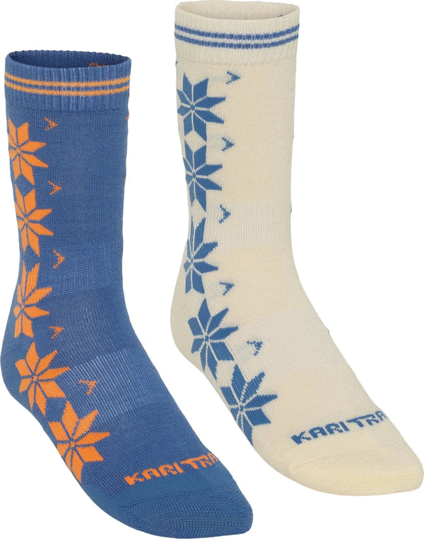 Kari Traa Vinst Wool Sock 2 Pk - Sea