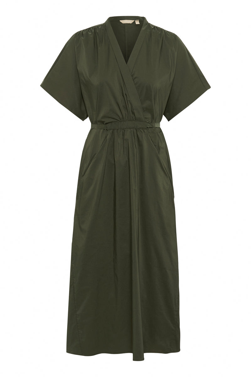 Culture Free Antoinett Dress - Burnt Olive