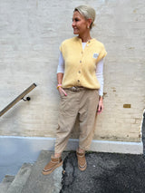 Not Sisters Lala Vest - Yellow