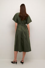 Culture Free Antoinett Dress - Burnt Olive