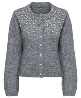 Vila visuni O-neck L/S Detail Knit Cardigan