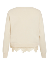 Vila Odine L/S Lae Knit - Birch