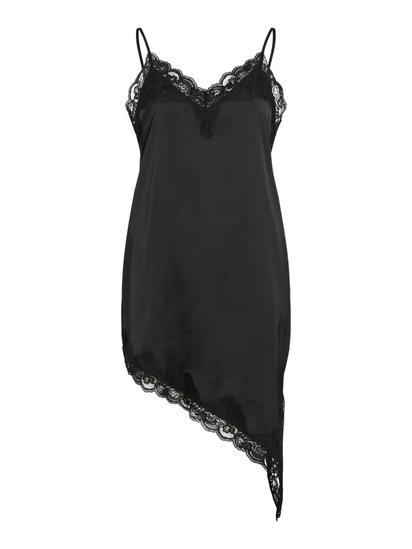Vila Lacey Strap Dress - Black
