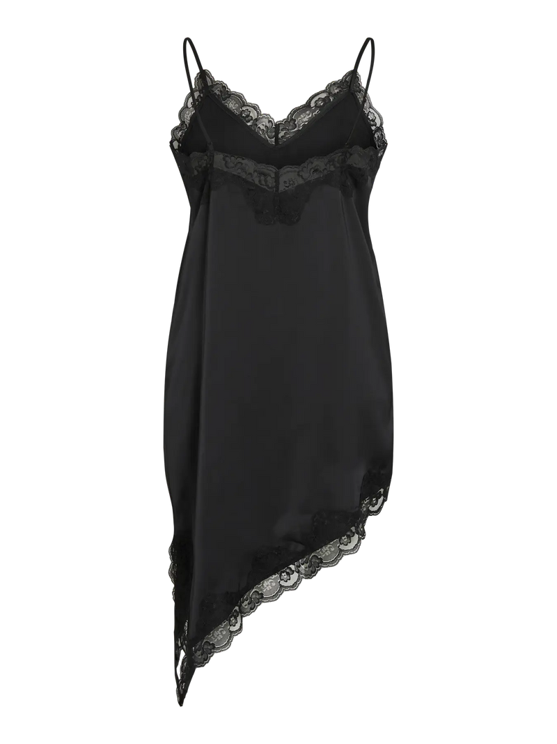 Vila Lacey Strap Dress - Black