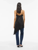 Vila Lacey Strap Dress - Black