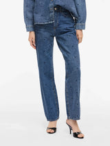 Vila Ketty Hw Straght Denim Jeans