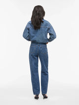 Vila Ketty Hw Straght Denim Jeans