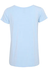 Culture Poppy T-shirt - Cashmere Blue