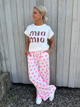 Not Sisters Printed T-Shirt - White/animal