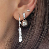 Stine A Tres petit flow earing - silver