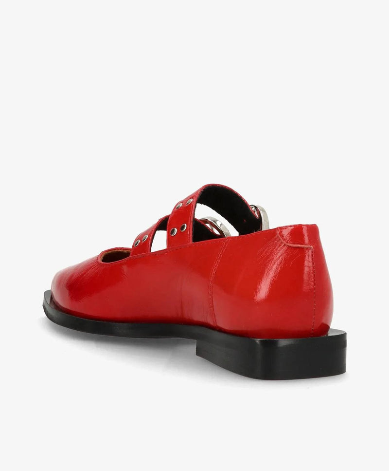 Phenumb Need - Leather patent Red