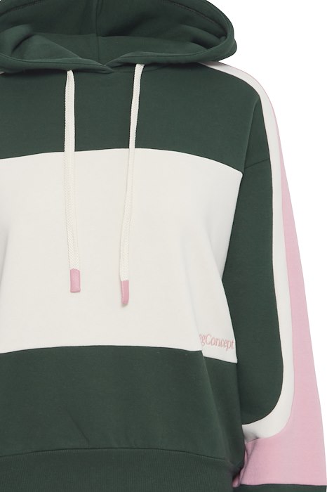 The Jogg Consept Sage Block Hoodie - Scarab Mix