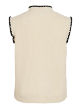 Vila Celeste S/L Tie Knit Top