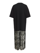 Vila Kata S/S Oversize Lace Dress - Black