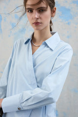Vila Ilumi V/Neck L/S Wrap