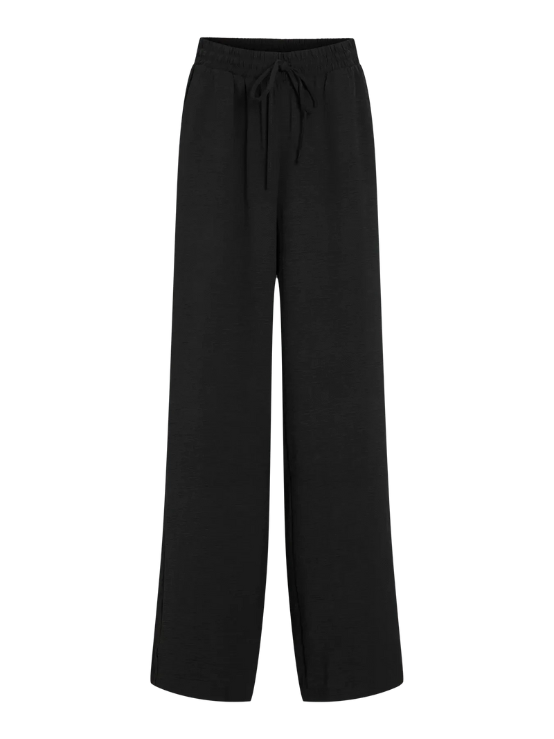 Vila Vijosa HW Whide Pants - Black