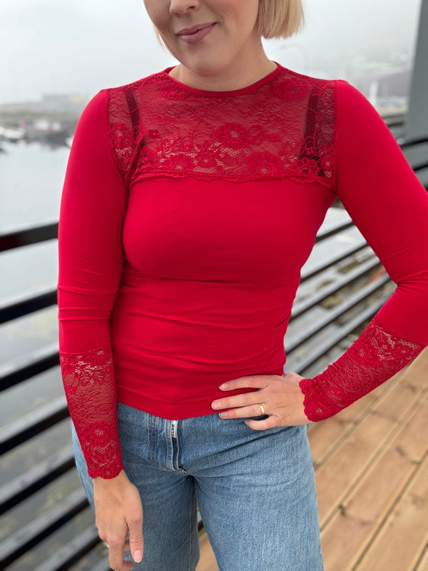 Tim & Simonsen Nancy Blouse - Rosso