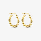 Wolf Jewelry Big Boble Hoops