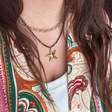 Wolf Jewelry Boble Chain Necklace - Gold