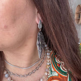 Wolf Jewelry Boble Chain Necklace - Silver
