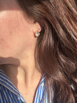 Wolff Boble Crystal Earstud - Gold