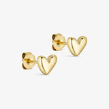Wolff Bomby Heart Studs 6mm