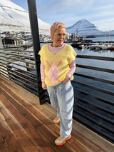 Not Sisters Viola Knit Vest - Yellow