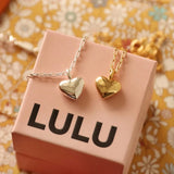 Lulu Classic Heart Necklace - Gold