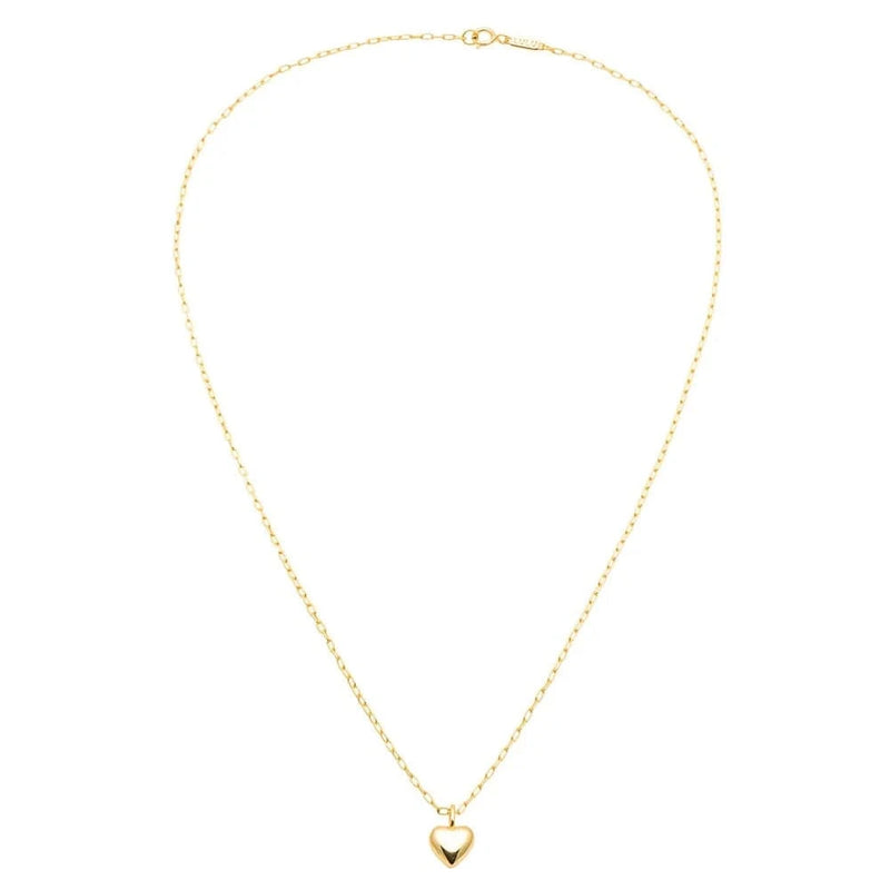 Lulu Classic Heart Necklace - Gold