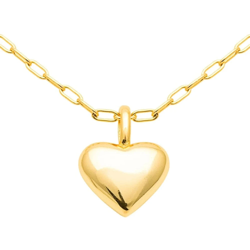 Lulu Classic Heart Necklace - Gold